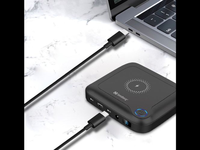 Huvudbild 24.000 mAh All-in-1 Laptop PowerBank, Black